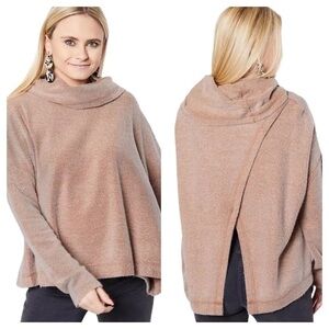 Buckle x White Crow The Fleece Pullover in Rich Caramel, New with Tags